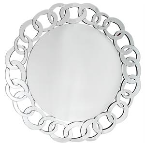 camden isle mirrored glass linking accent wall mirror 39.4 x 39.4