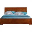 Camden Isle Oxford Wooden Cherry Twin Bed with Complete Slat System