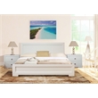 Camden Isle Oxford Wooden White Twin Bed with Complete Slat System