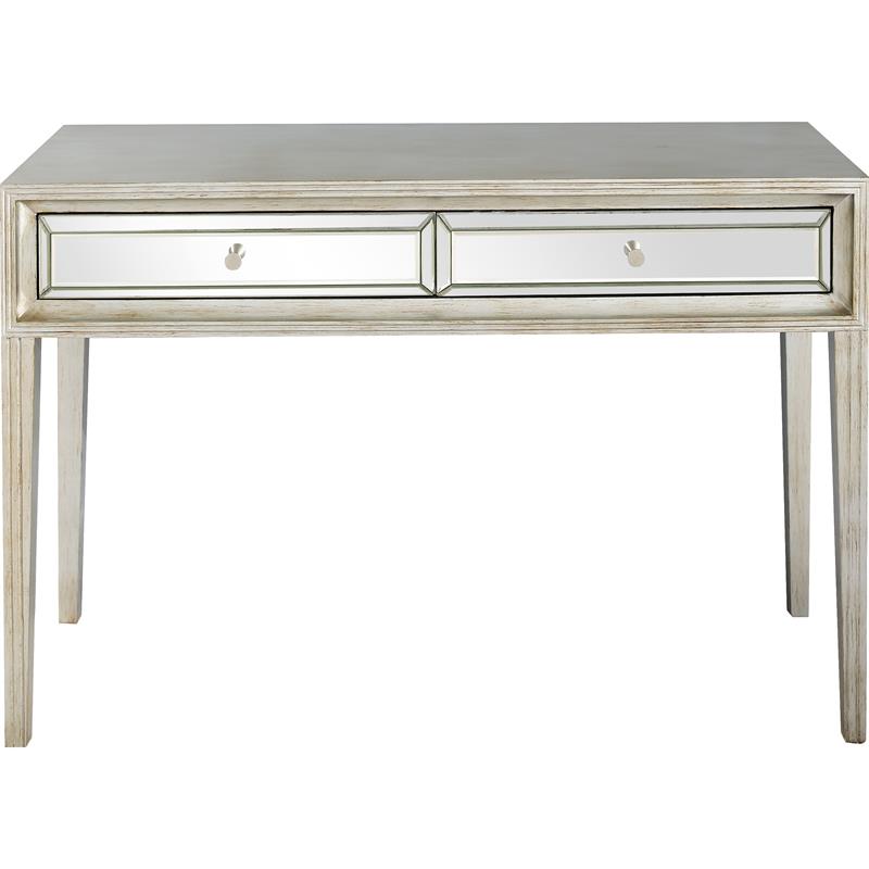 Camden Isle Delaney Mirrored Glass Console Table