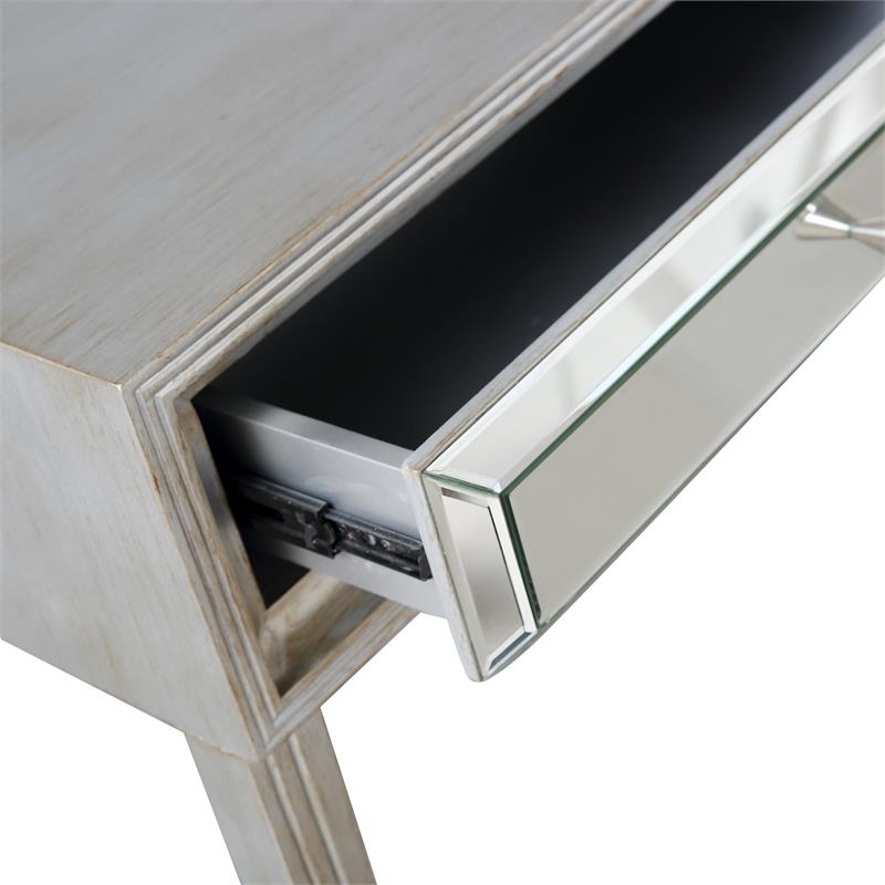Camden Isle Delaney Mirrored Glass Console Table