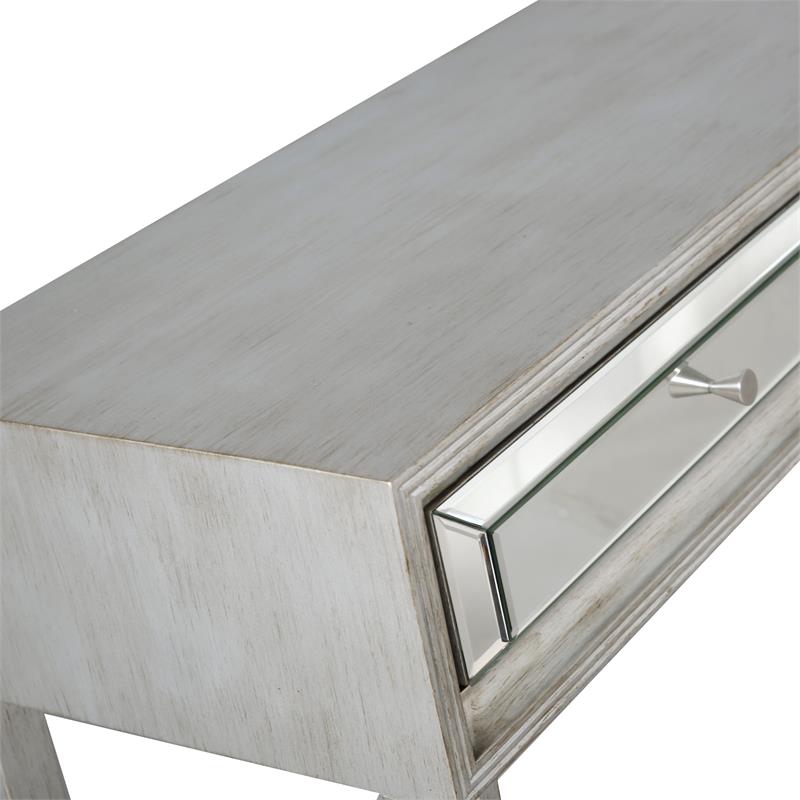 Camden Isle Delaney Mirrored Glass Console Table