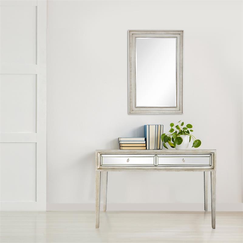Camden Isle Delaney Mirrored Glass Console Table