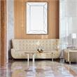 Camden Isle Insley Wall Mirror with Champagne Frame