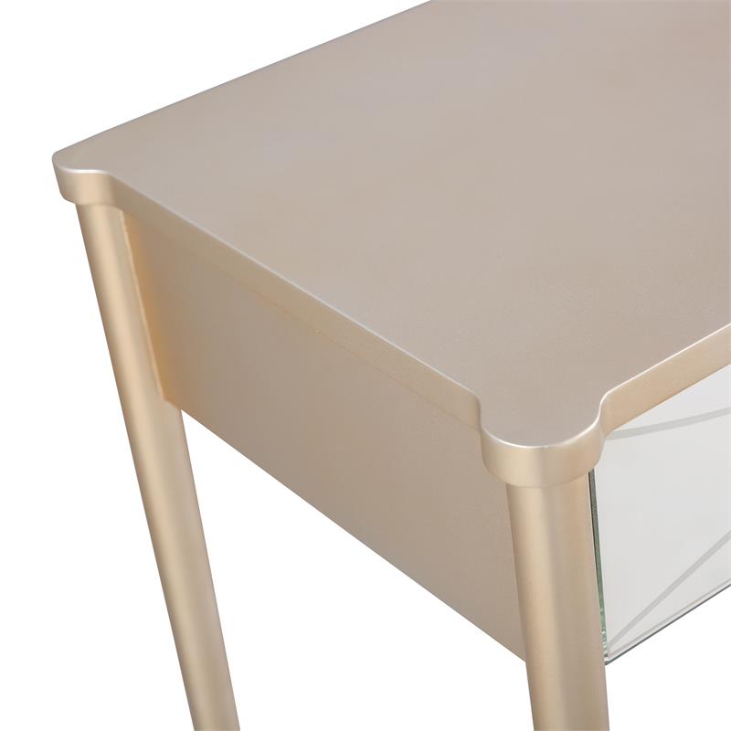 Camden Isle Insley Mirrored Console Table