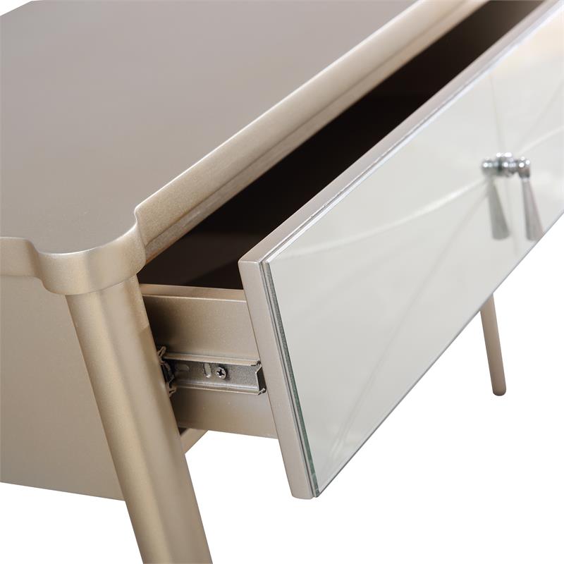 Camden Isle Insley Mirrored Console Table
