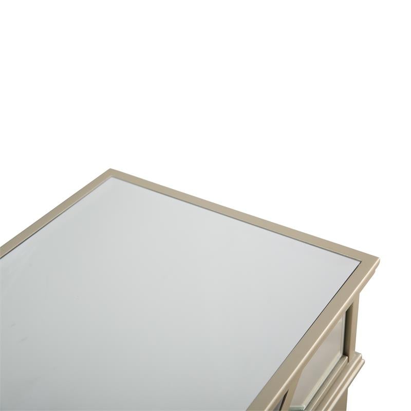 Camden Isle Keeley Mirrored Glass Console Table