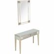Camden Isle Keeley Wall Mirror and Mirrored Console Table