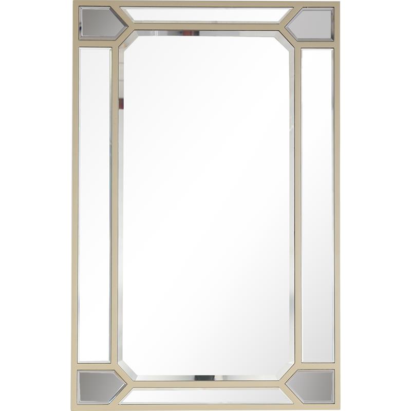 Camden Isle Keeley Wall Mirror and Mirrored Console Table