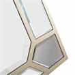 Camden Isle Keeley Wall Mirror and Mirrored Console Table