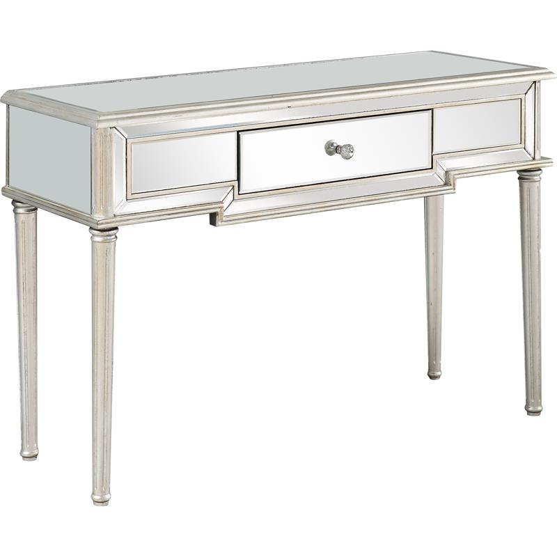 Camden Isle Morgan Mirrored Glass Console Table