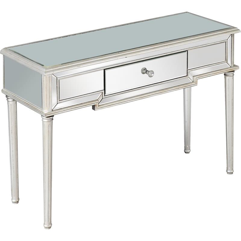 Camden Isle Morgan Mirrored Glass Console Table