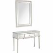 Camden Isle Morgan Wall Mirror and Mirrored Glass Console Table