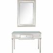 Camden Isle Morgan Wall Mirror and Mirrored Glass Console Table
