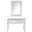 Camden Isle Morgan Wall Mirror and Mirrored Glass Console Table