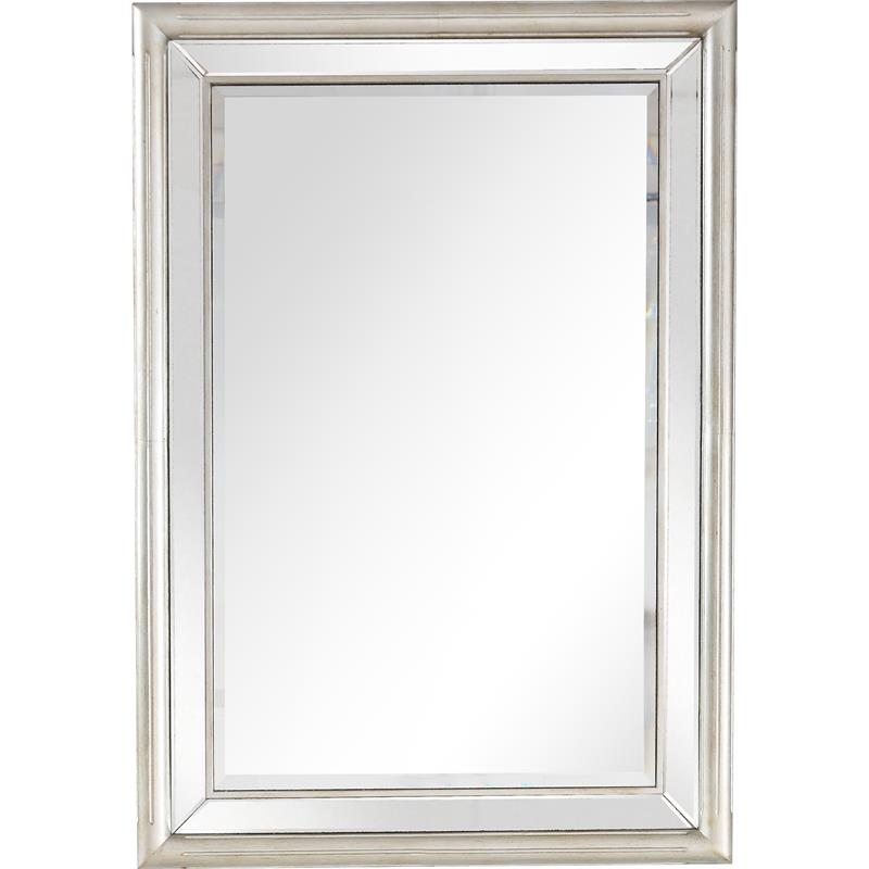 Camden Isle Morgan Wall Mirror and Mirrored Glass Console Table