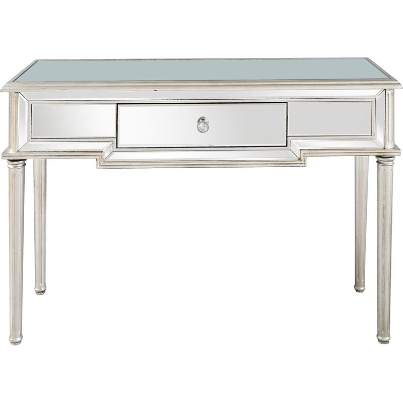 Camden Isle Morgan Wall Mirror and Mirrored Glass Console Table