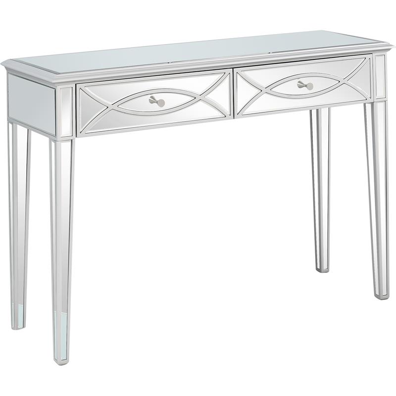 Camden Isle Helena Mirrored Glass Console Table