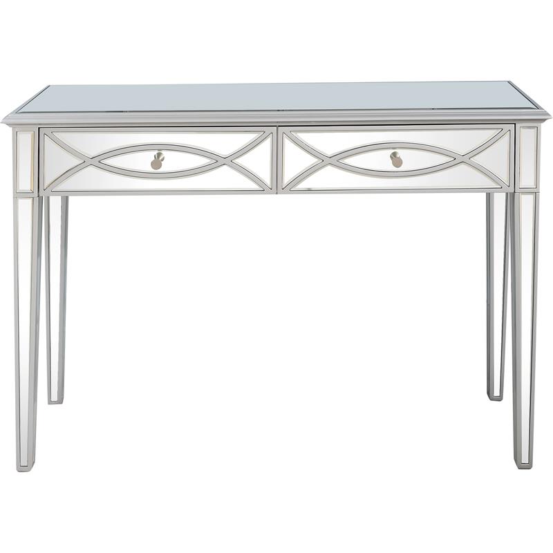 Camden Isle Helena Mirrored Glass Console Table
