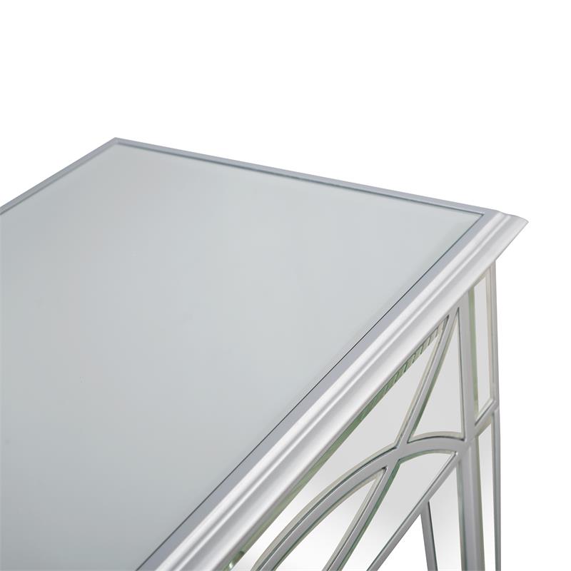 Camden Isle Helena Mirrored Glass Console Table