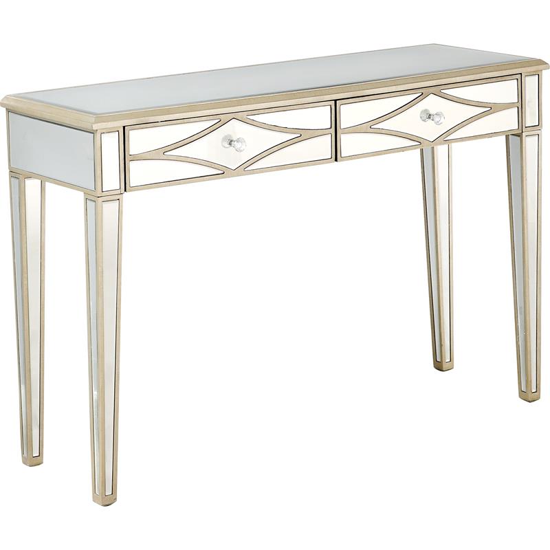 Camden Isle Huxley Mirrored Console Table