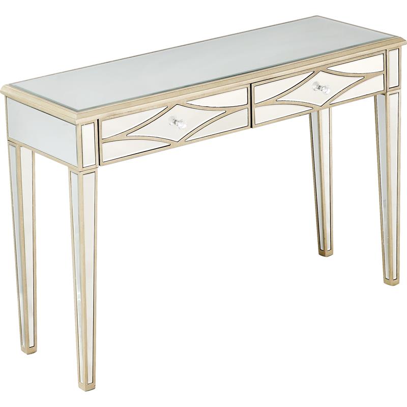 Camden Isle Huxley Mirrored Console Table