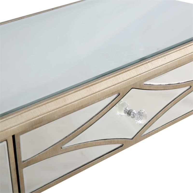 Camden Isle Huxley Mirrored Console Table