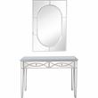 Camden Isle Helena Wall Mirror and Mirrored Glass Console Table
