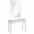 Camden Isle Helena Wall Mirror and Mirrored Glass Console Table