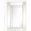 Camden Isle Huxley Wall Mirror with Champagne Finish Frame