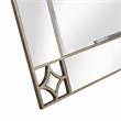 Camden Isle Huxley Wall Mirror with Champagne Finish Frame