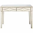 Camden Isle Huxley Wall Mirror and Mirrored Glass Console Table