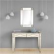 Camden Isle Huxley Wall Mirror and Mirrored Glass Console Table