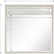 Camden Isle Aubrey Wall Mirror with Champagne Frame