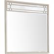 Camden Isle Aubrey Wall Mirror with Champagne Frame
