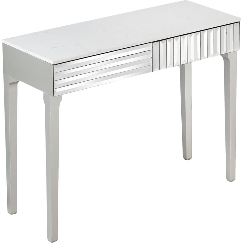Camden Isle Carla Mirrored Glass Console Table