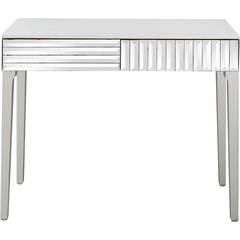Camden Isle Carla Mirrored Glass Console Table