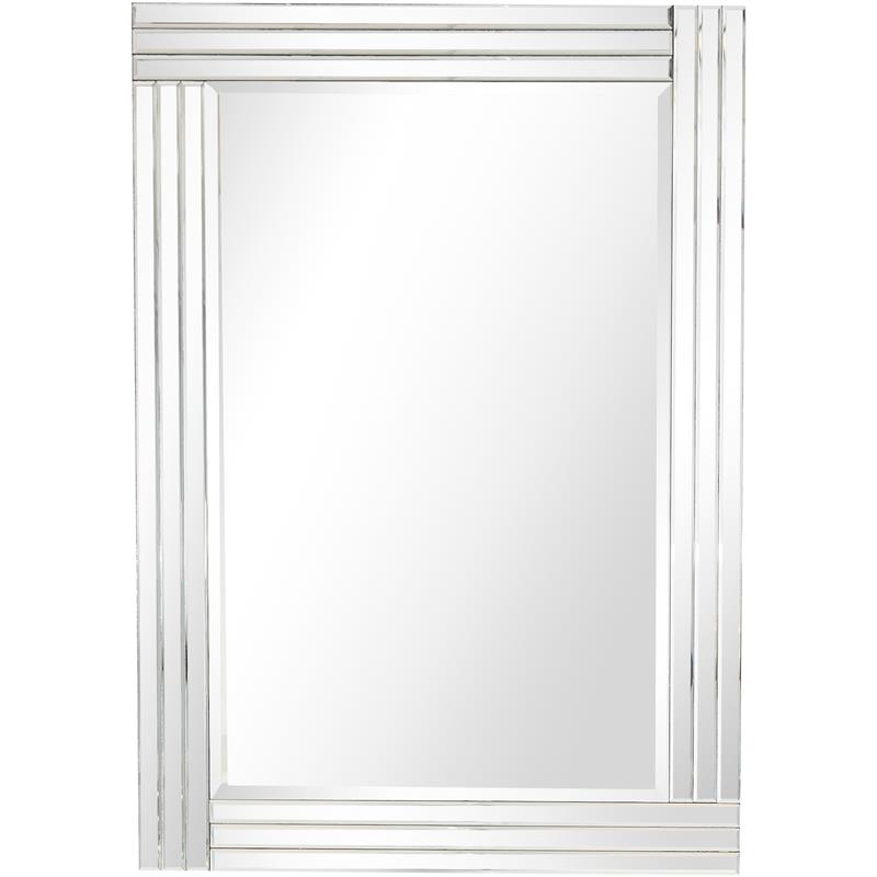 Camden Isle Holly Wall Mirror with Mirrored Frame