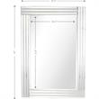 Camden Isle Holly Wall Mirror with Mirrored Frame