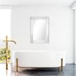 Camden Isle Holly Wall Mirror with Mirrored Frame