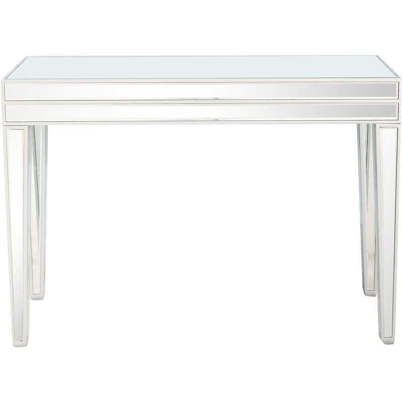 Camden Isle Holly Mirrored Glass Console Table