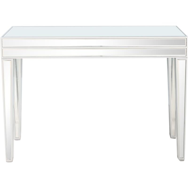 Camden Isle Holly Mirrored Glass Console Table