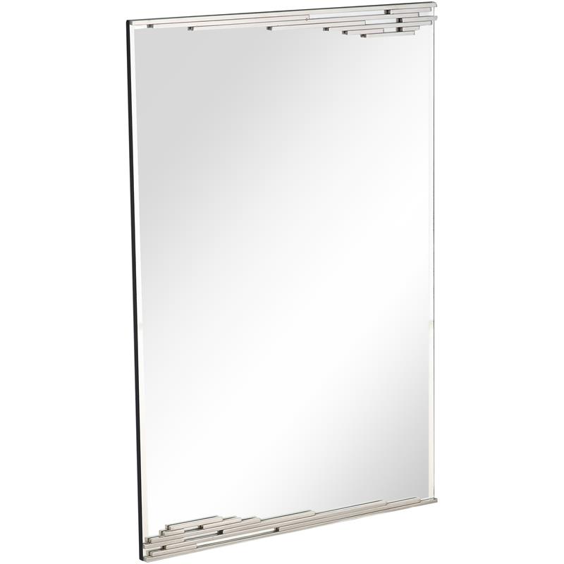 Camden Isle Skylar Wall Mirror with Stainless Steel Frame