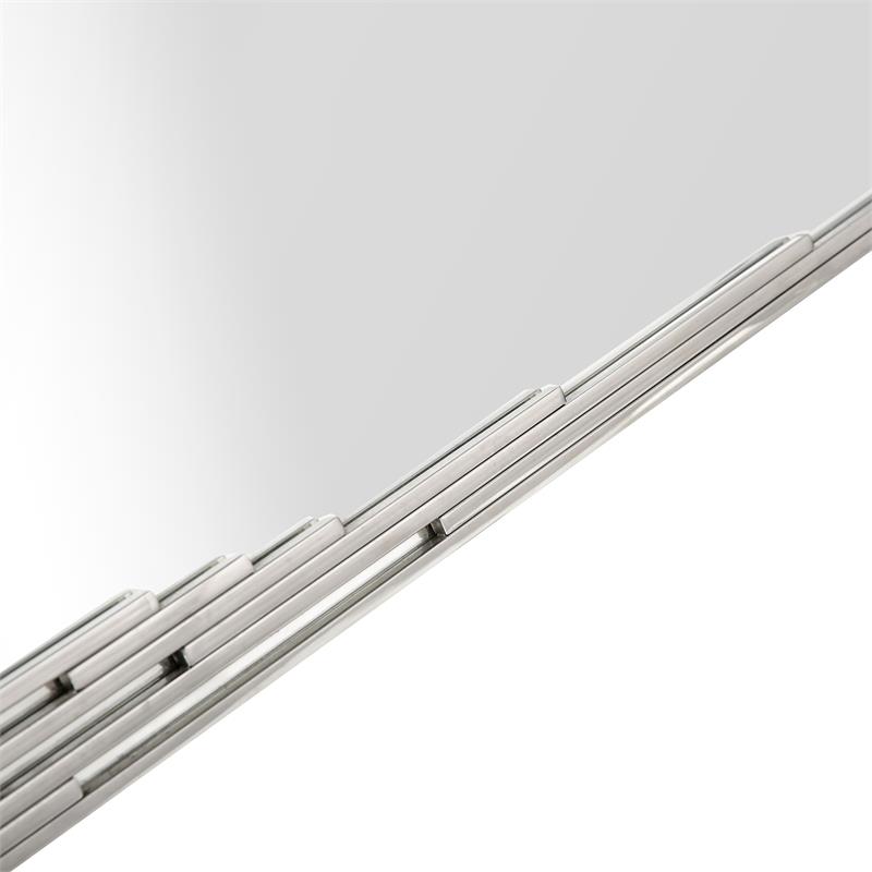 Camden Isle Skylar Wall Mirror with Stainless Steel Frame