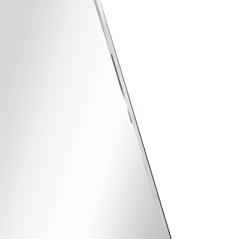 Camden Isle Skylar Wall Mirror with Stainless Steel Frame