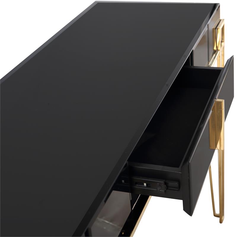 Camden Isle Daria Mirrored Console Table