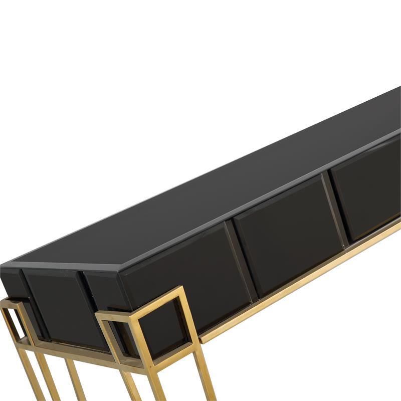Camden Isle Daria Mirrored Console Table