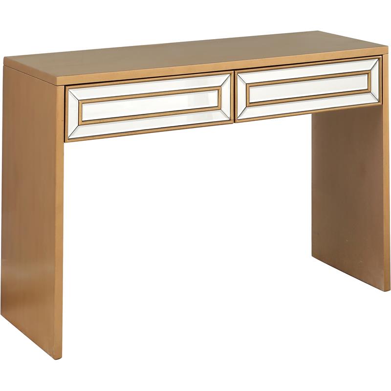 Camden Isle Virginia 2 Drawer Mirrored Console Table