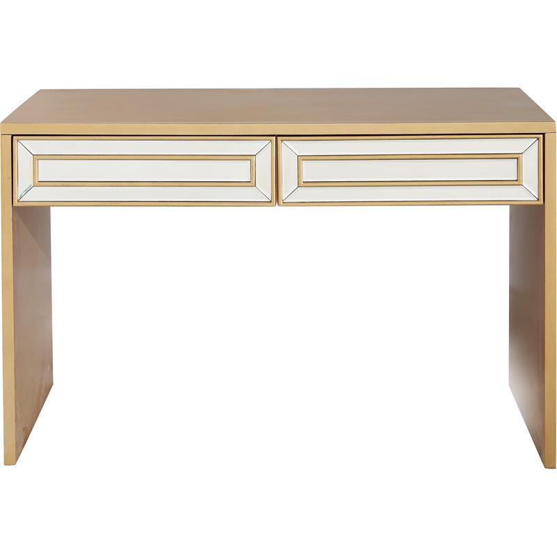 Camden Isle Virginia 2 Drawer Mirrored Console Table