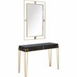 Camden Isle Daria Wall Mirror and Mirrored Glass Console Table